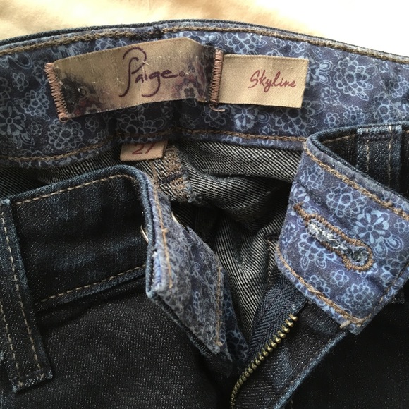 Paige Dark Denim Jeans - Picture 3 of 4